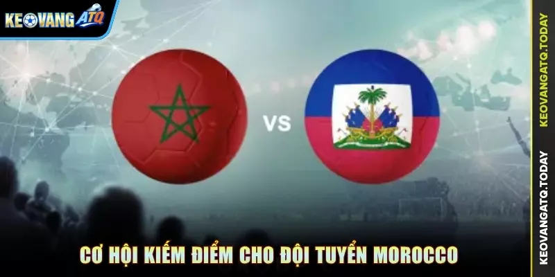 Cơ hội kiếm điểm cho đội tuyển Morocco