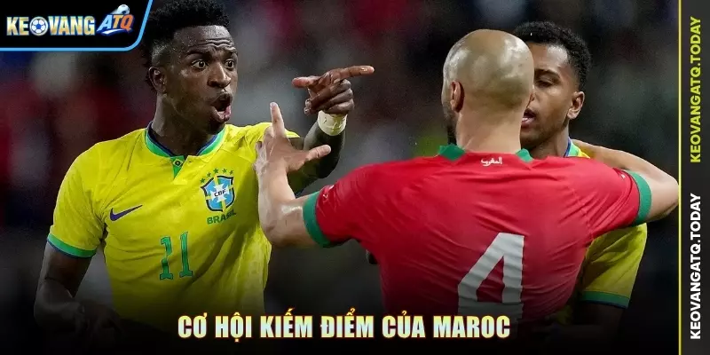 Cơ hội kiếm điểm của Maroc