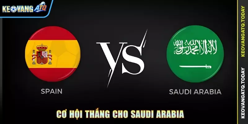 Cơ hội thắng cho Saudi Arabia