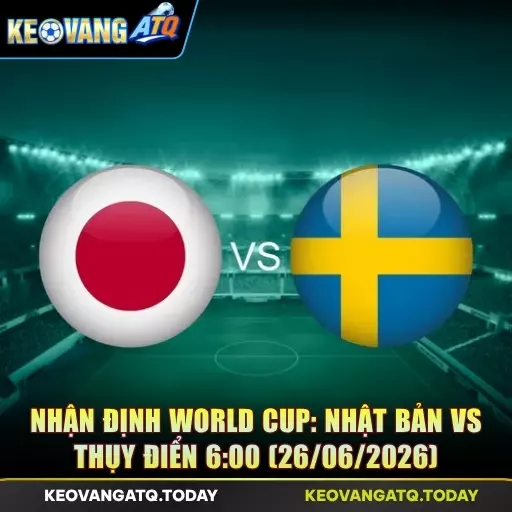 Nhật Bản vs Thụy Điển