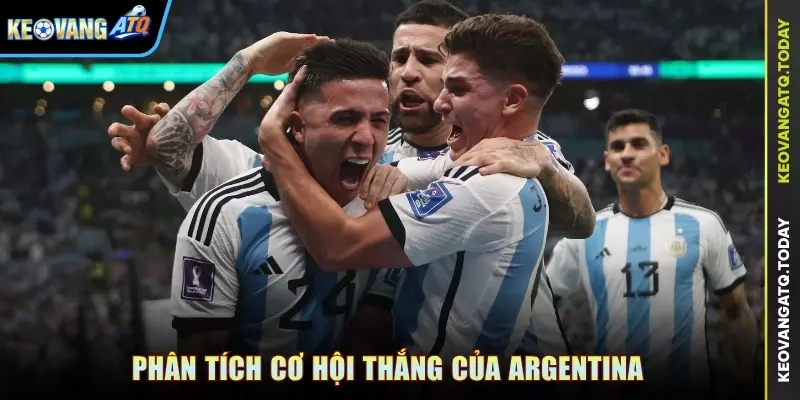 Phân tích cơ hội thắng của Argentina