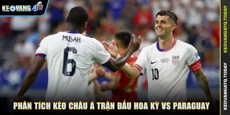 Phân tích kèo Châu Á trận đấu Hoa kỳ vs Paraguay