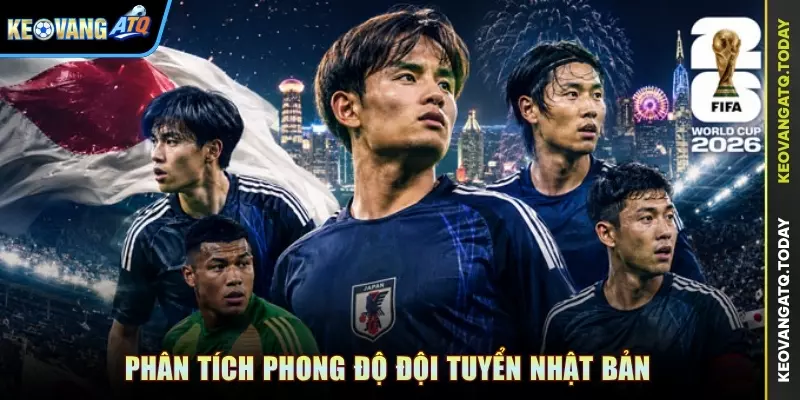 Phân tích phong độ đội tuyển Nhật Bản trong trận đấu