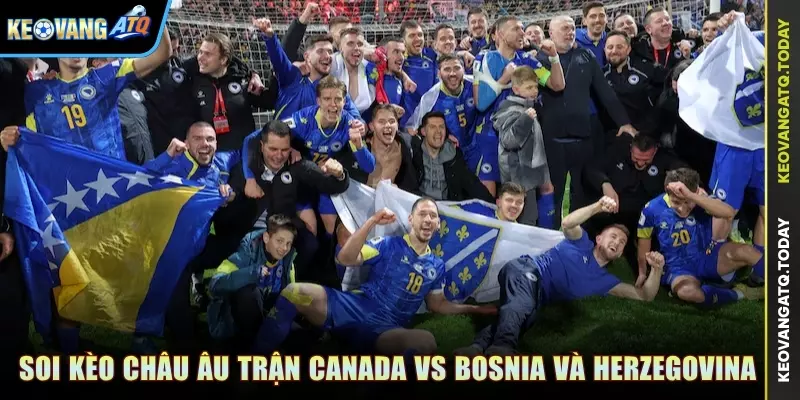 Soi kèo Châu Âu trận đấu Canada vs Bosnia và Herzegovina