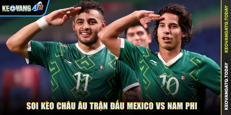 Soi kèo Châu Âu trận đấu Mexico vs Nam Phi