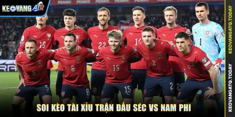 Soi kèo Tài Xỉu trận đấu Séc vs Nam Phi